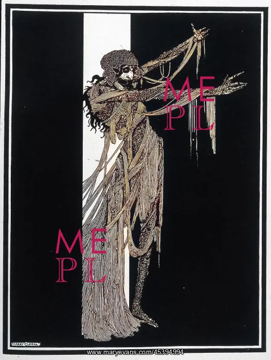 : POE, FALL of the HOUSE of USHER, Harry Clarke : POE, FALL of the HOUSE of USHER, Harry Clarke