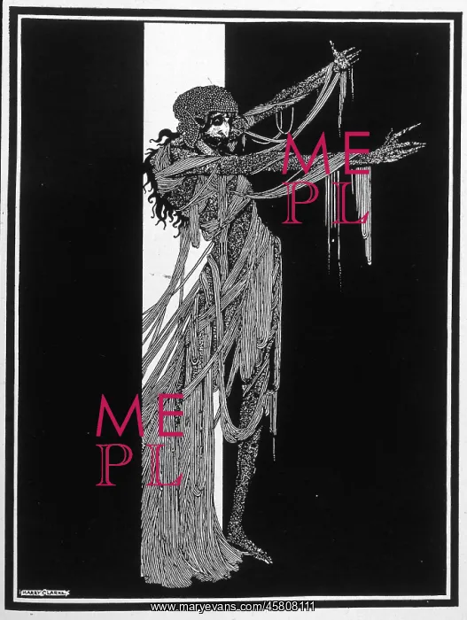 : POE, FALL of the HOUSE of USHER, Harry Clarke : POE, FALL of the HOUSE of USHER, Harry Clarke