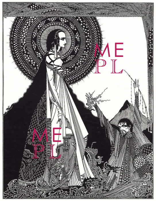 : POE, LIGEIA, Harry Clarke : POE, LIGEIA, Harry Clarke