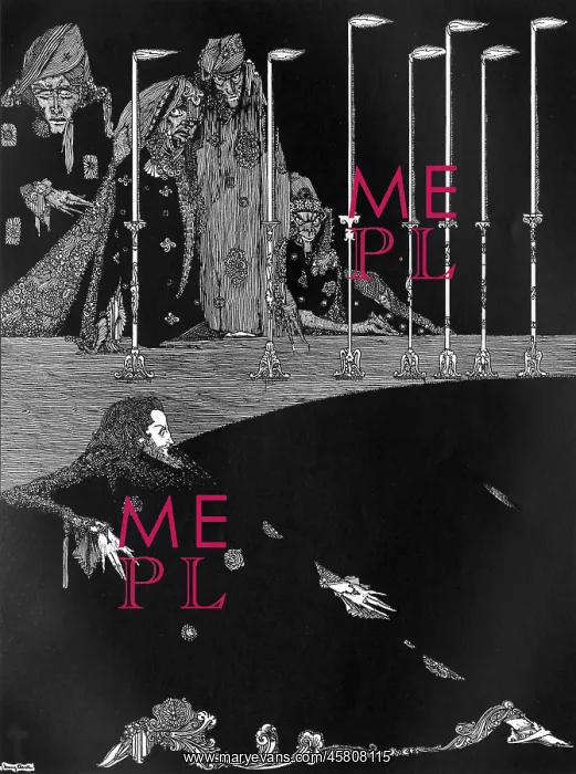 : POE, The PIT & the PENDULUM, Harry Clarke : POE, The PIT & the PENDULUM, Harry Clarke