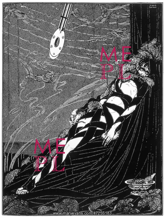 : POE, The PIT & the PENDULUM, Harry Clarke : POE, The PIT & the PENDULUM, Harry Clarke