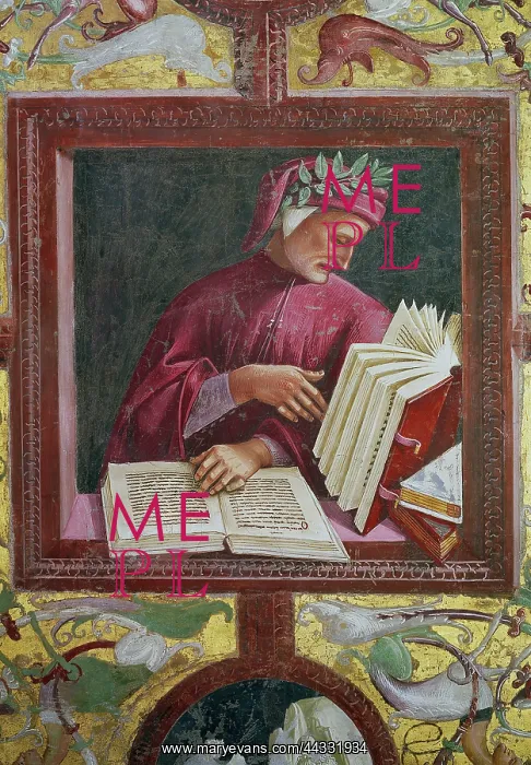 : The Poet Dante detail from : The Poet Dante detail from