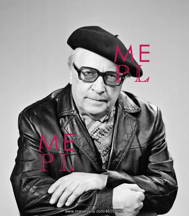 : Poet Lev Oshanin, 1989 : Poet Lev Oshanin, 1989