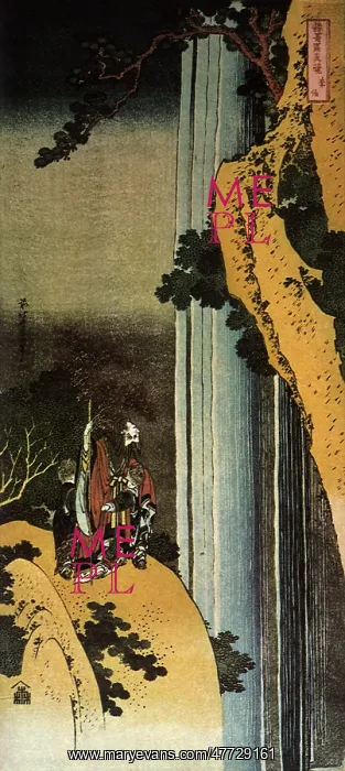  : The Poet Li Po, by Hokusai