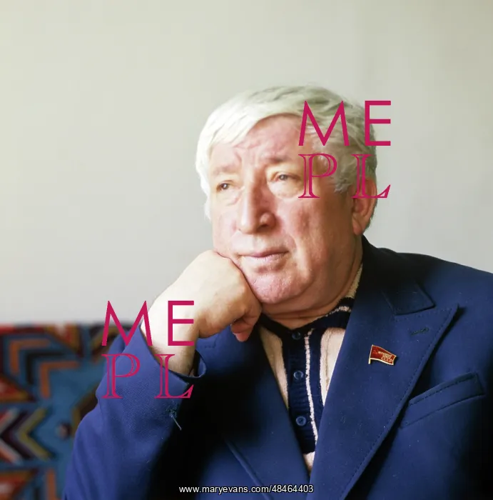 : Poet Rasul Gamzatov, 1979 : Poet Rasul Gamzatov, 1979