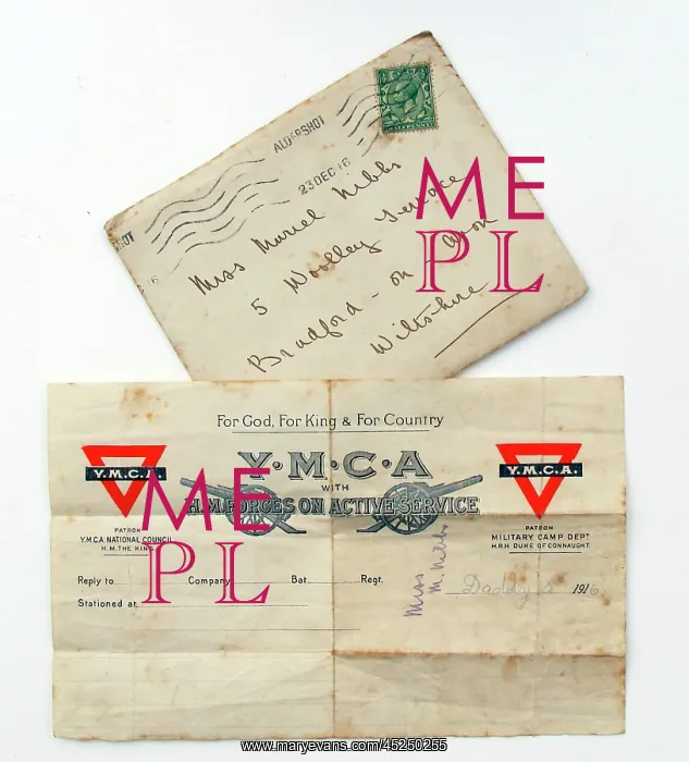 : Very poignant letter to his daughter - WWI : Very poignant letter to his daughter - WWI