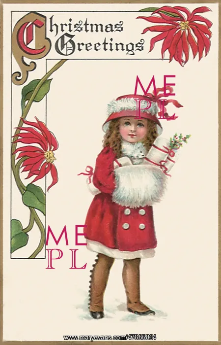 : Poinsettia Girl : Poinsettia Girl