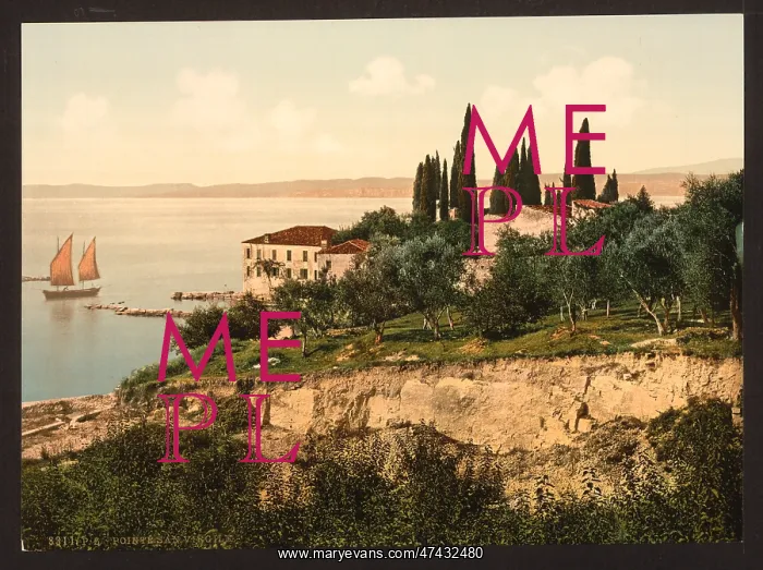 : Pointe de Vigile (Punta San Vigilio), Lake Garda, Italy : Pointe de Vigile (Punta San Vigilio), Lake Garda, Italy
