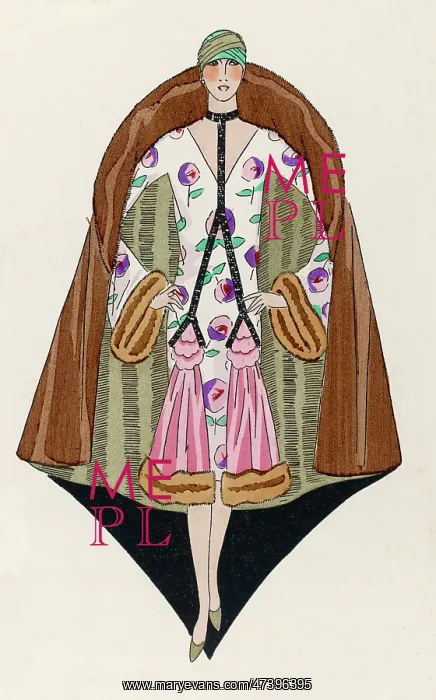 : POIRET EVENING DRESS : POIRET EVENING DRESS