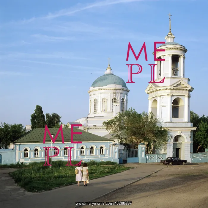 : Pokrovsky Cathedral in Voronezh, 1987 : Pokrovsky Cathedral in Voronezh, 1987