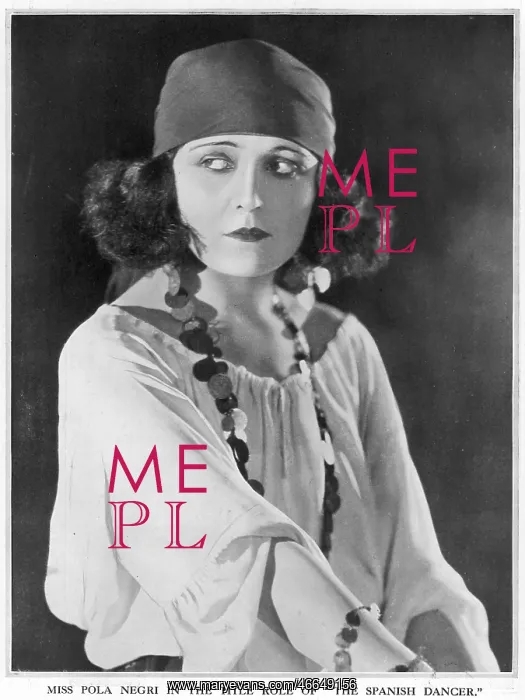 : Pola Negri as The Spanish Dancer : Pola Negri as The Spanish Dancer