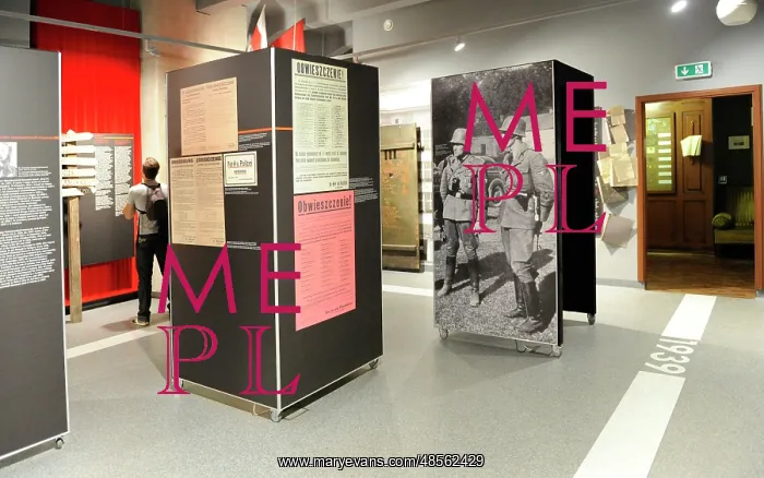 : Poland. Krakow. Gestapo Museum. Inside : Poland. Krakow. Gestapo Museum. Inside