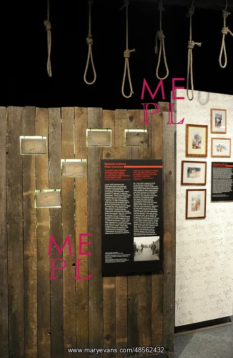 : Poland. Krakow. Gestapo Museum. Inside : Poland. Krakow. Gestapo Museum. Inside
