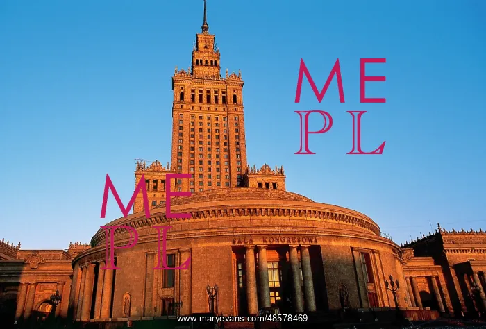  : POLAND. WARSAW. Congress building
