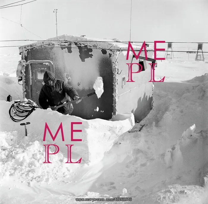: Polar station North Pole-4 in Arctic : Polar station North Pole-4 in Arctic
