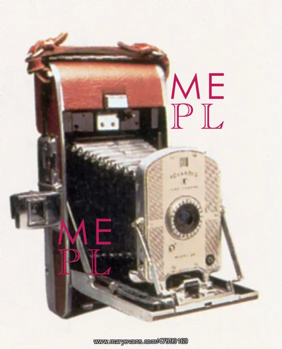 : Polaroid Land Camera, circa 1947 : Polaroid Land Camera, circa 1947