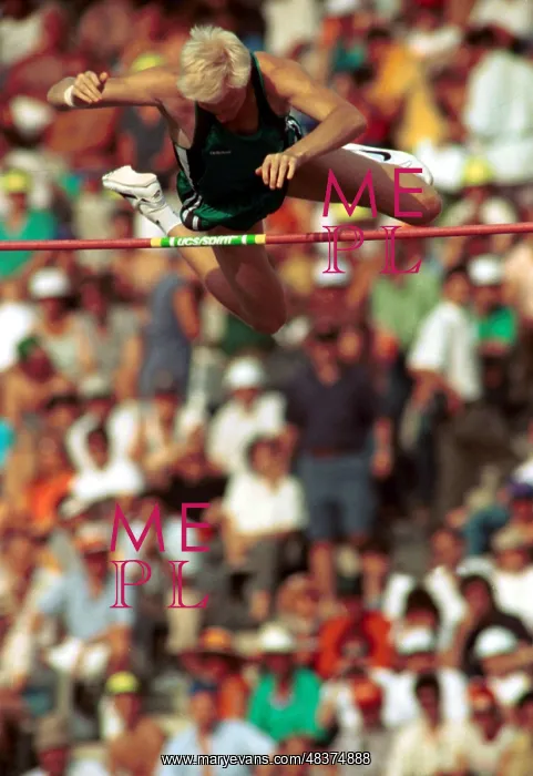 : Pole vaulter Maxim Tarasov, 1992 : Pole vaulter Maxim Tarasov, 1992
