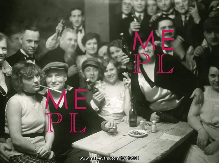 : Police ball in Berlin, 1929 : Police ball in Berlin, 1929