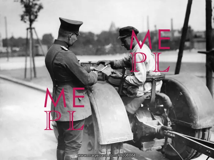 : Police control, 1929 : Police control, 1929
