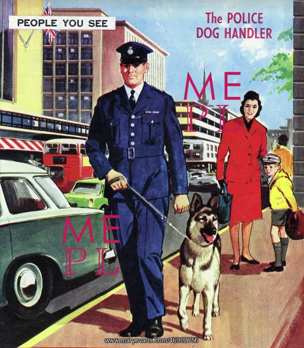 : The Police Dog Handler : The Police Dog Handler