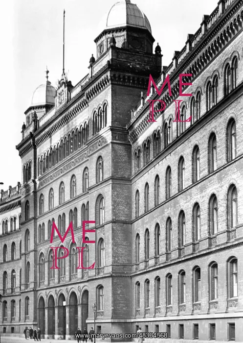 : Police headquarters in Berlin, approx. 1945 : Police headquarters in Berlin, approx. 1945