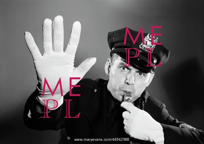 : Police Man Looking at Camera Hat with Badge Blowing : Police Man Looking at Camera Hat with Badge Blowing