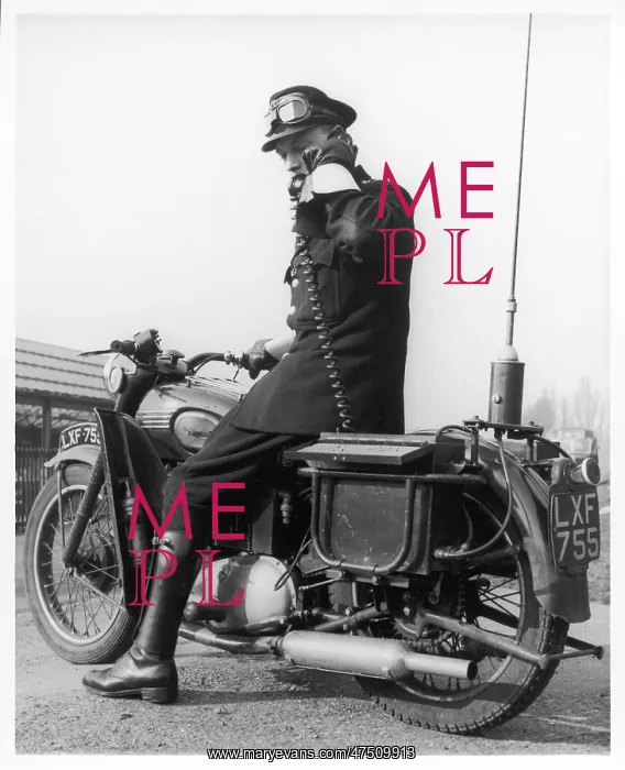 : POLICE MOTORCYCLIST : POLICE MOTORCYCLIST