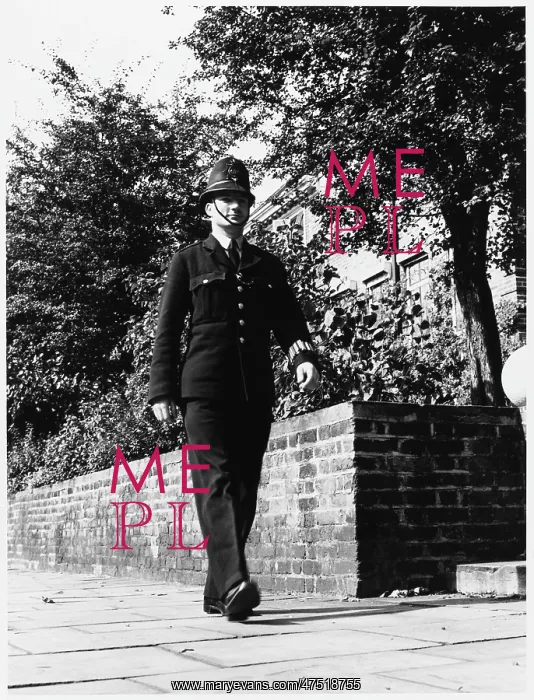  : POLICE OFFICER WALKING