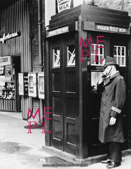: Police Public Call Box, London : Police Public Call Box, London