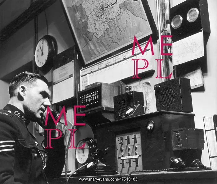  : Police radio operator