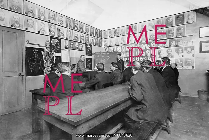 : Police in training, 1899 : Police in training, 1899