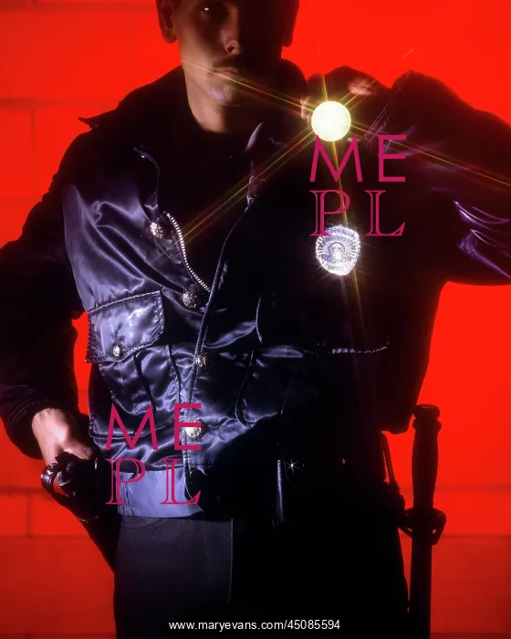 : Policeman Hand on Gun with Flashlight Pointed : Policeman Hand on Gun with Flashlight Pointed