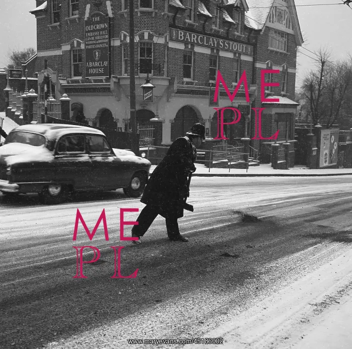 : Policeman in winter : Policeman in winter