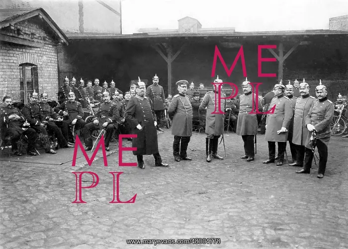 : Policemen in Moabit, 1910 : Policemen in Moabit, 1910