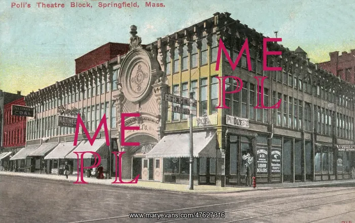 : Poli's Theatre Block, Springfield, Massachusetts, USA