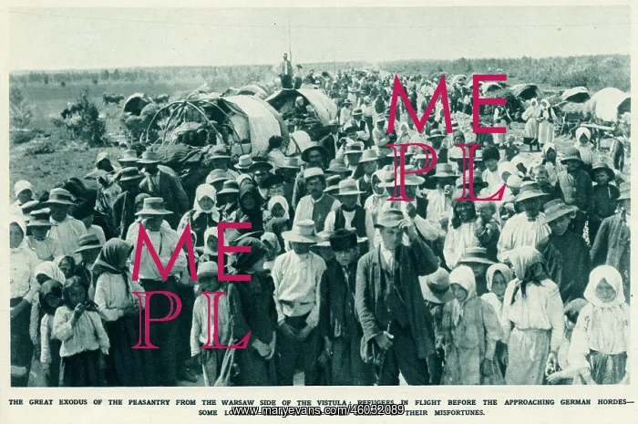 : Polish refugees 1915 : Polish refugees 1915