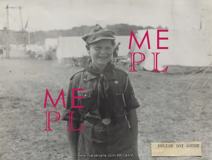  : Polish Scout at a Jamboree