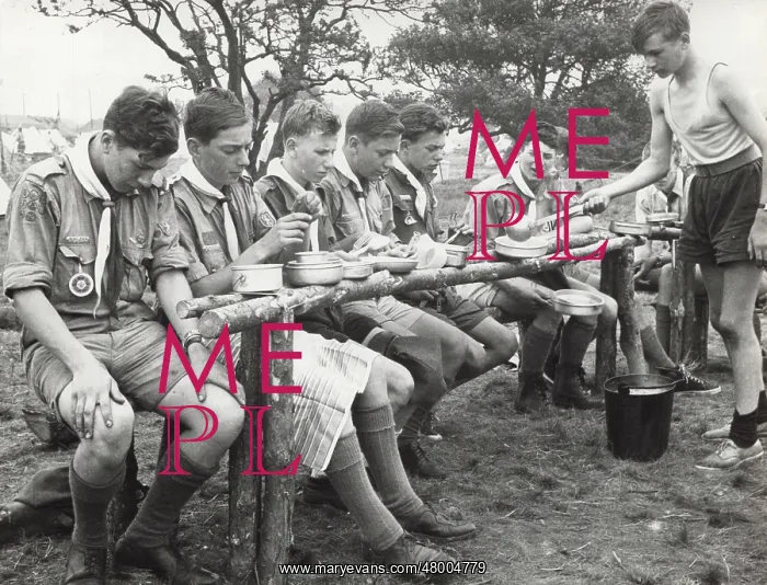  : Polish Scouts at the 1957 World Jamboree