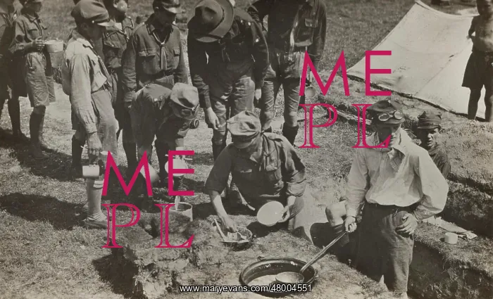 : Polish Scouts cooking : Polish Scouts cooking