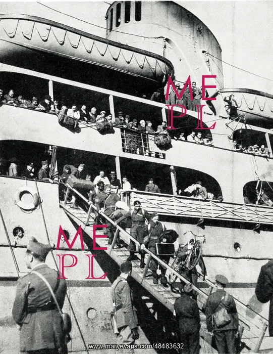 : Polish troops join their British allies, WW2 : Polish troops join their British allies, WW2