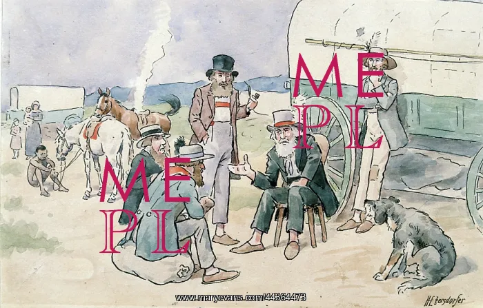 : A Political Discussion, circa 1885 : A Political Discussion, circa 1885