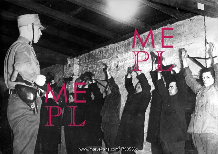 : Political opponents of the Nazis after arrest : Political opponents of the Nazis after arrest