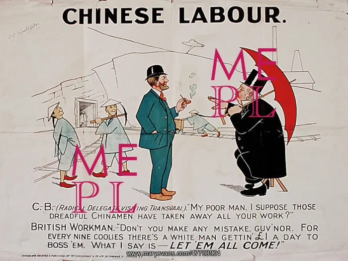 : Political poster, Chinese Labour : Political poster, Chinese Labour