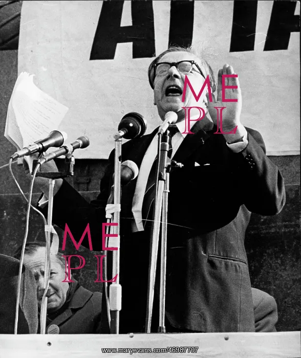 : Politician Vic Feather 1908 - 1976 : Politician Vic Feather 1908 - 1976