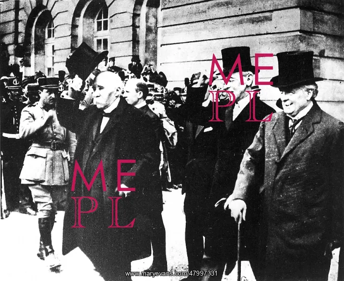 : Politicians at Peace Treaty of Versailles : Politicians at Peace Treaty of Versailles