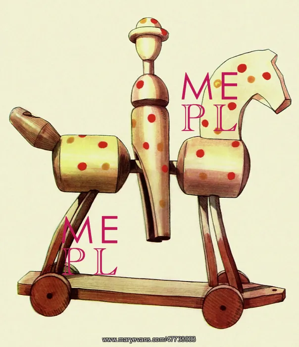 : Polka-Dot Horse and Rider : Polka-Dot Horse and Rider