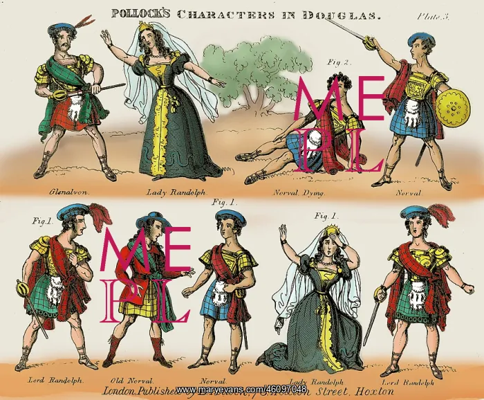: Pollock's characters in Douglas : Pollock's characters in Douglas