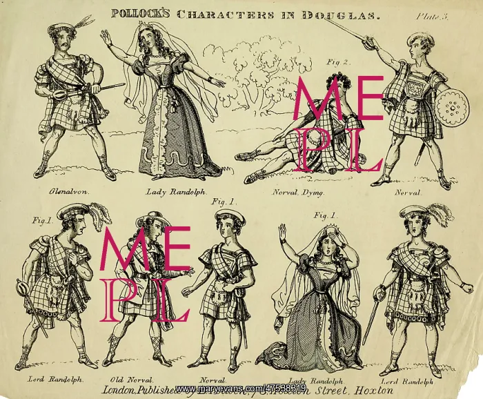 : Pollock's characters in Douglas : Pollock's characters in Douglas