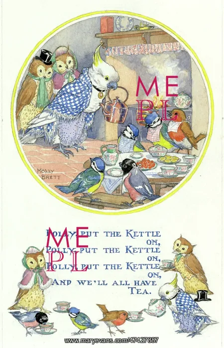 : Polly put the kettle on : Polly put the kettle on