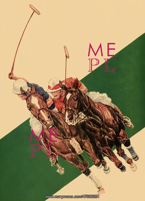  : Two Polo Players